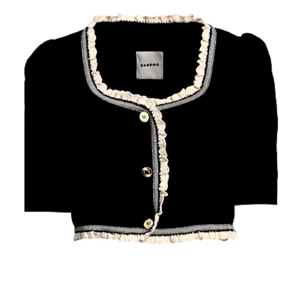 Sandro crop jacket/elegant and sexy.